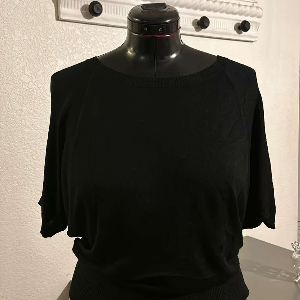 Ann Taylor Loft batwing short sleeved sweater